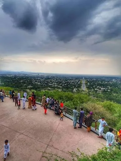 Daman-e-Koh viewpoint overlooking Islamabad from the Margalla Hills