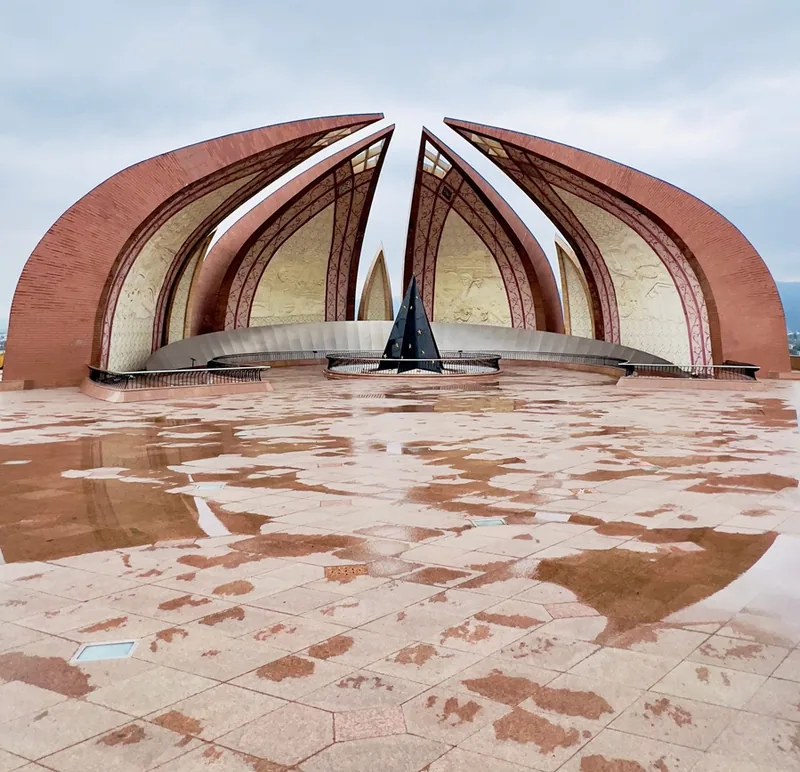 Pakistan Monument, a flower-shaped national monument in Islamabad