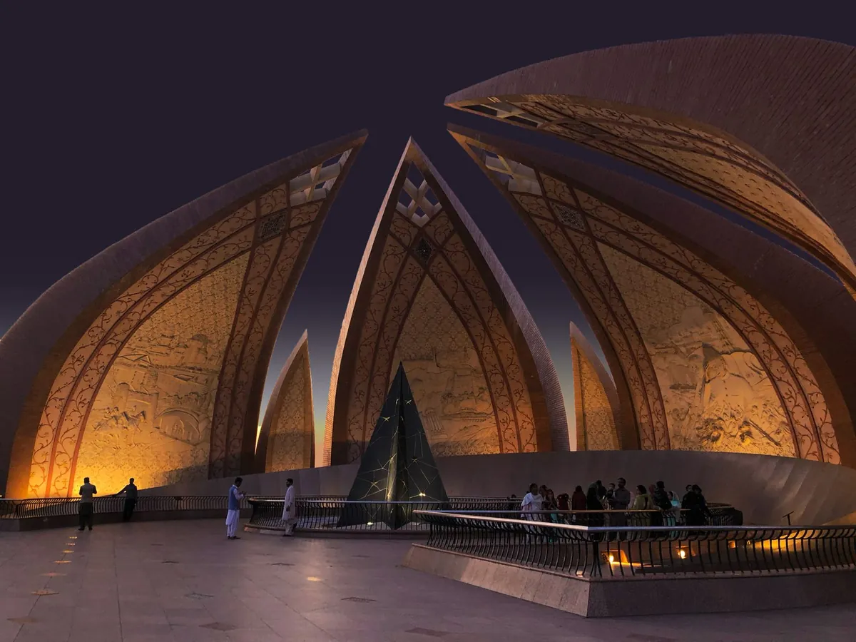 Shakarparian hills and park in Islamabad